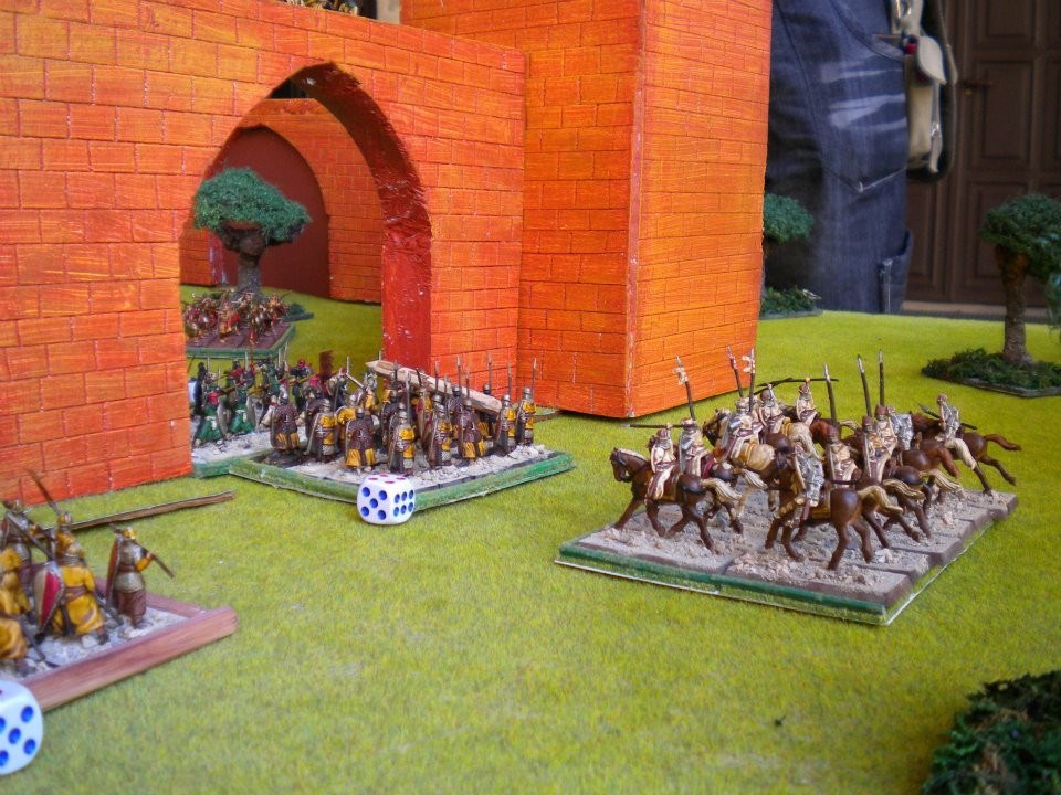 Receación de la batalla de Ubbadat.